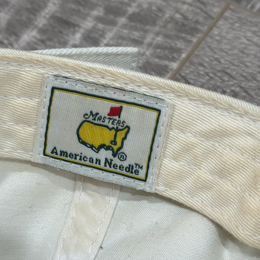 Masters‎ Golf Hat- White Baseball Cap - Picture 6 of 7